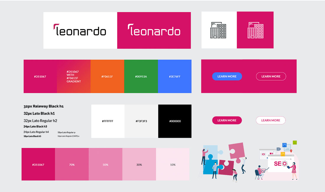 new leonardo user interface